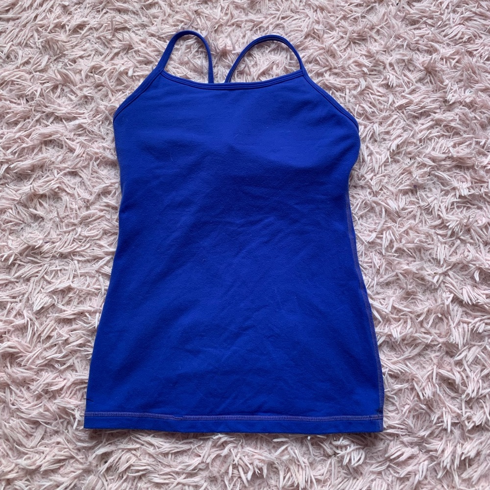 Lululemon active tank with built in Bra size 4